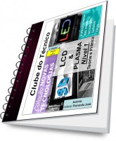 Livro "LCD e PLASMA - Nível 1" - livro IMPRESSO ou E-BOOK!